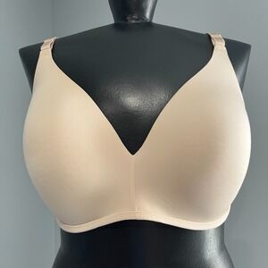 Soma 38DD Women's Vanishing 360 Wireless Bra Comfort Beige